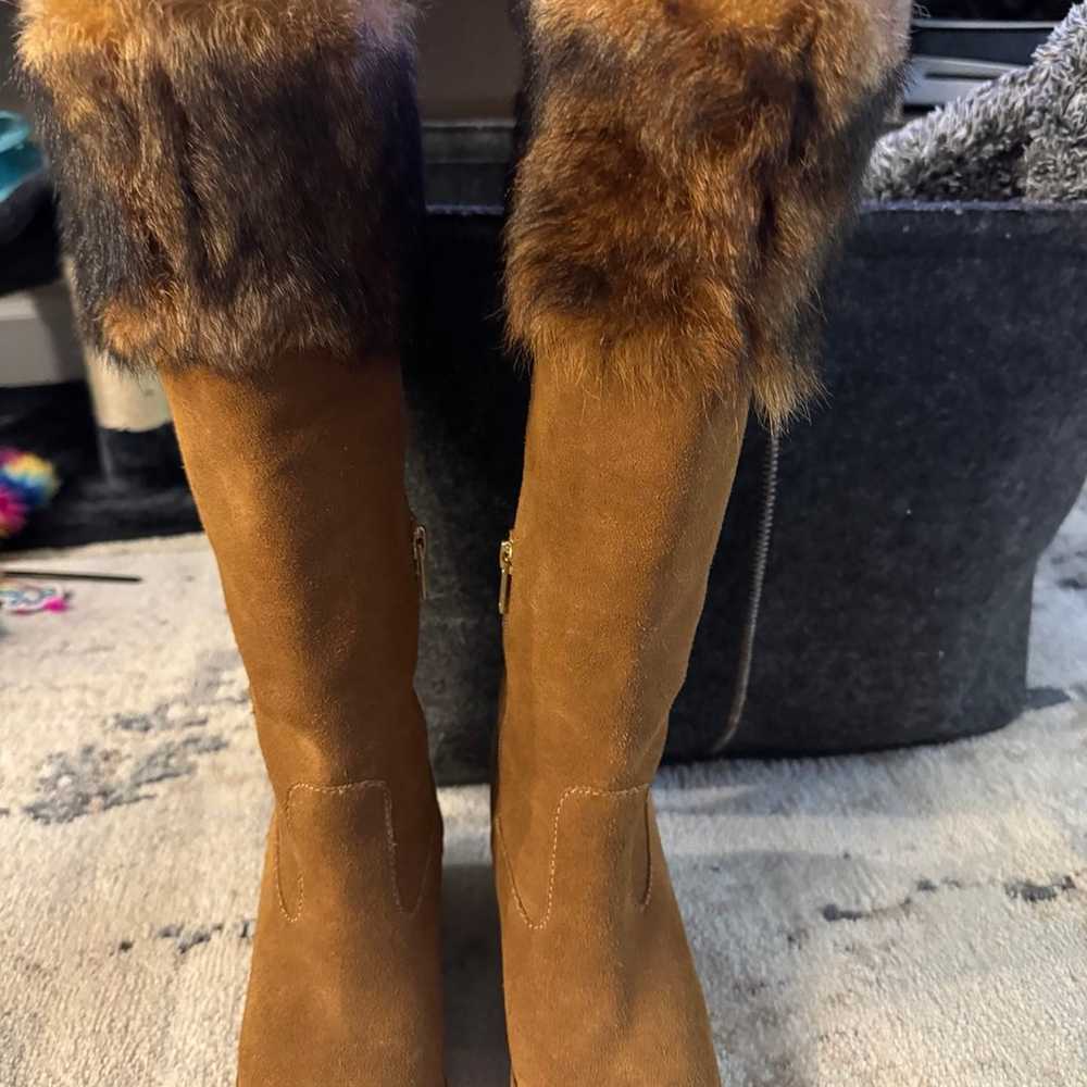 UGG VALBERG Fur Long Boots - Excellent Condition,… - image 6