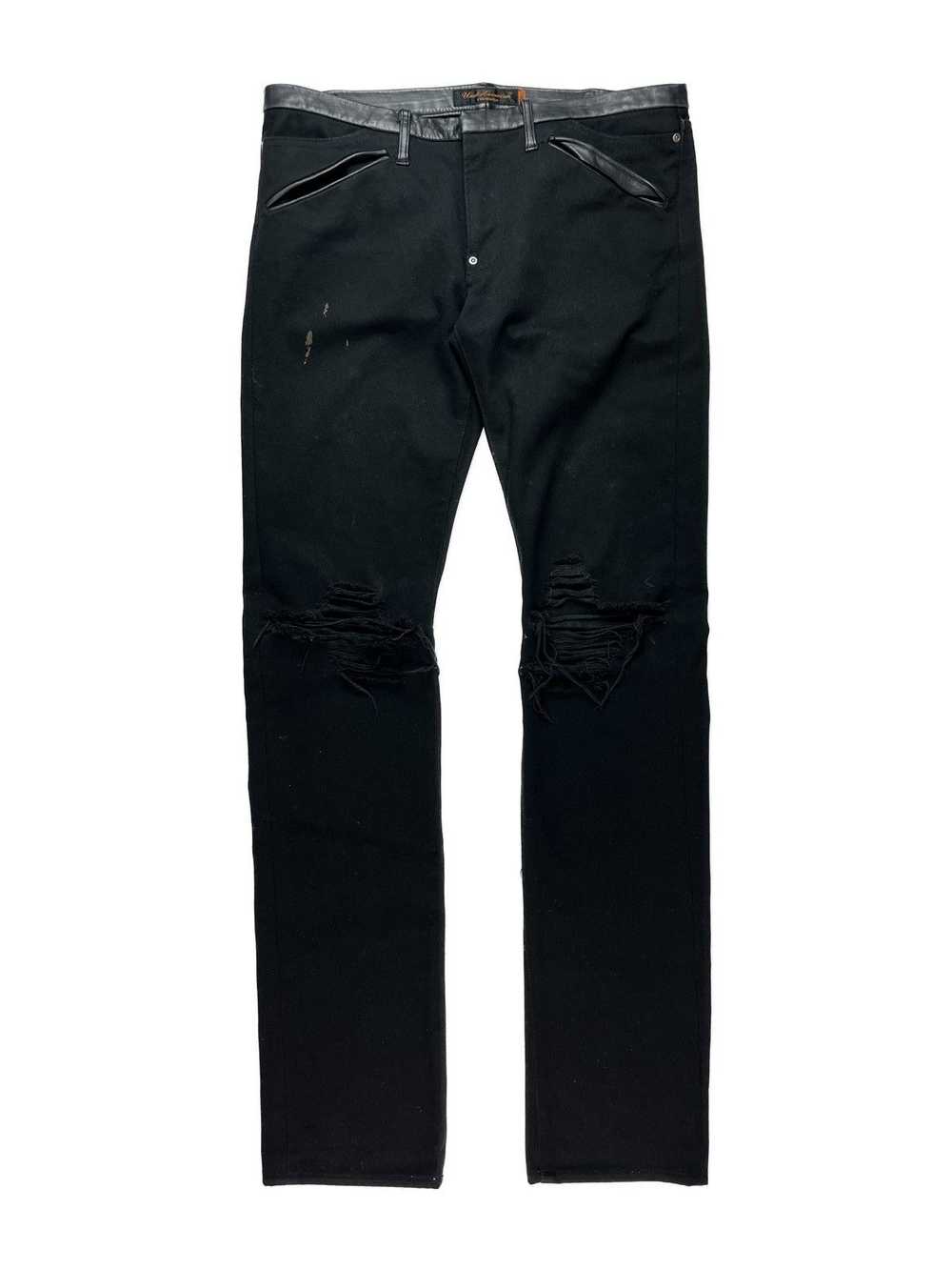 Undercover AW05 Undercover Distressed Leather Cum… - image 1