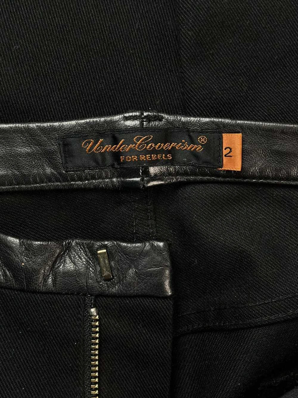 Undercover AW05 Undercover Distressed Leather Cum… - image 6