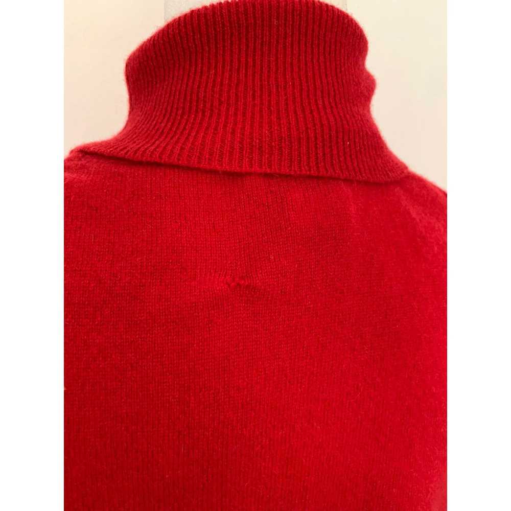 Other Amie Drew Red Turtleneck Sweater size L Cas… - image 4