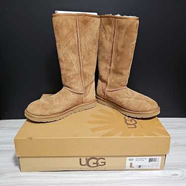 UGG Classic Tall Chestnut/Tan size 8