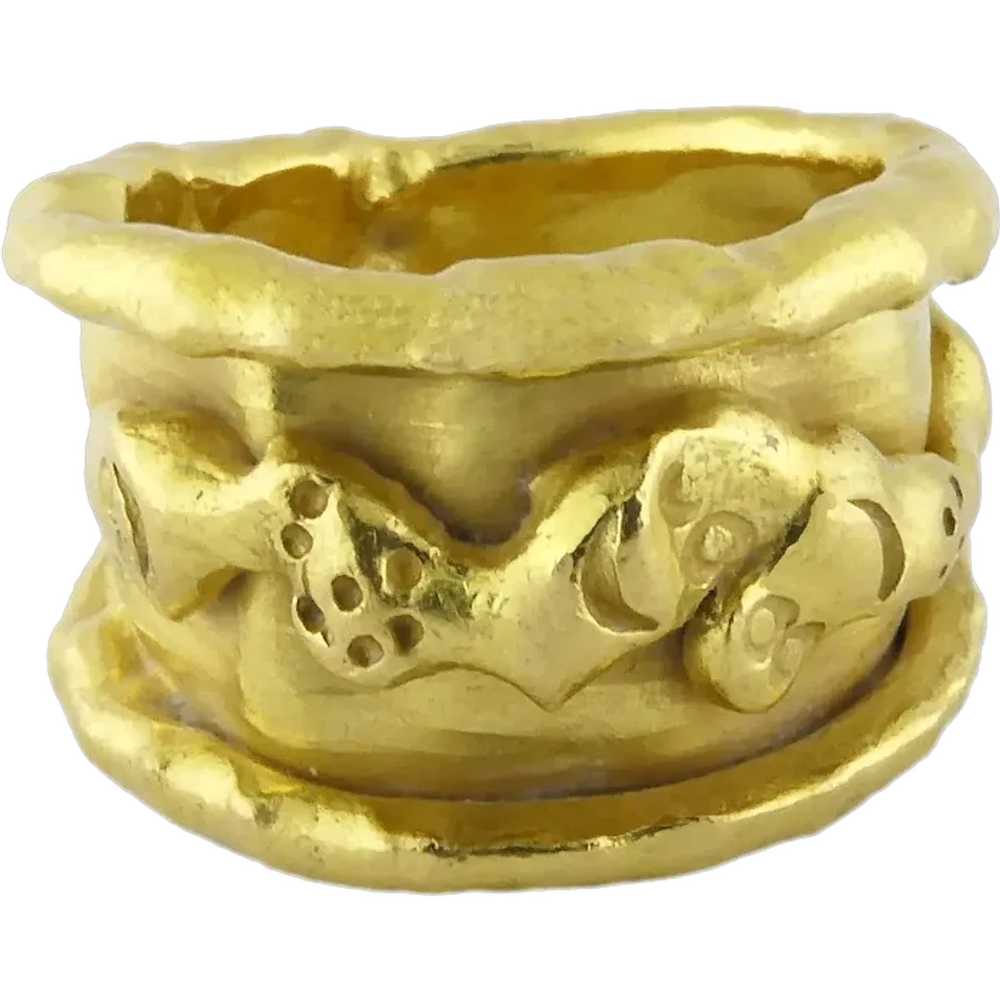 Estate Jean Mahie 22K Yellow Gold "Charming Monst… - image 1