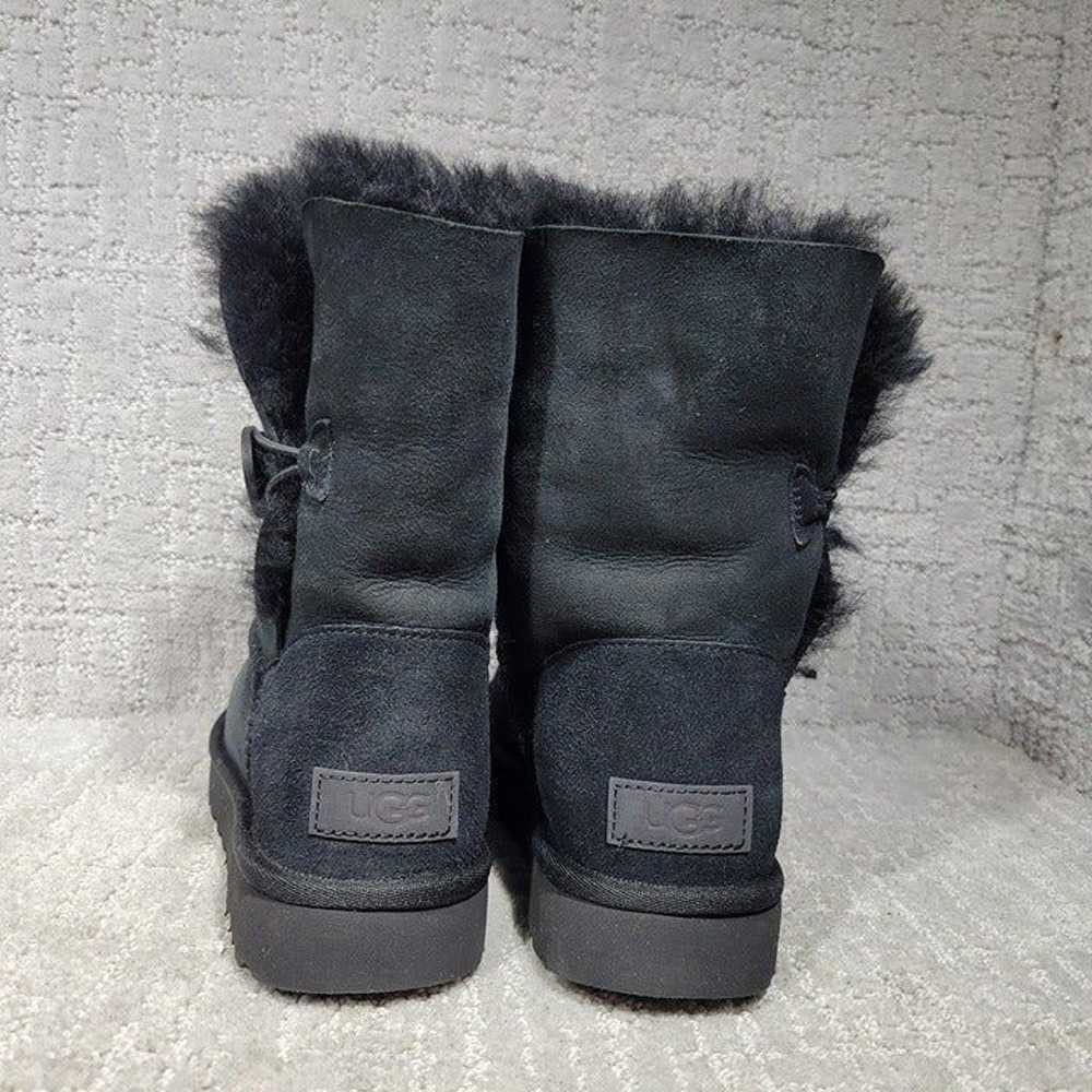 Ugg Baily Button II Womens Size US 7 Black Suede … - image 8