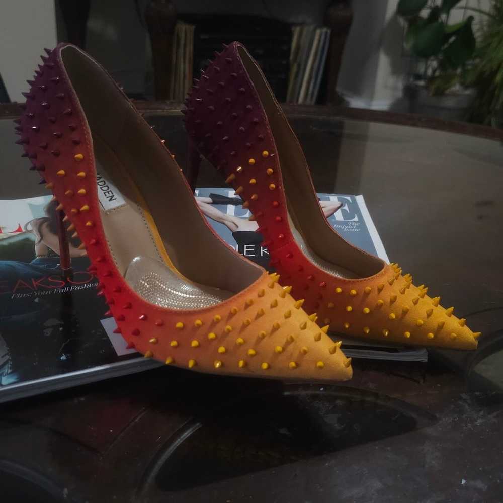 Steve Madden Vala Spiked Heels Size 8M - image 6