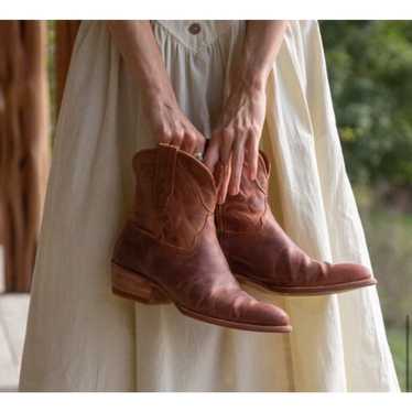 Tecovas “The Penny” boots 5.5 Caramel Bovine discount