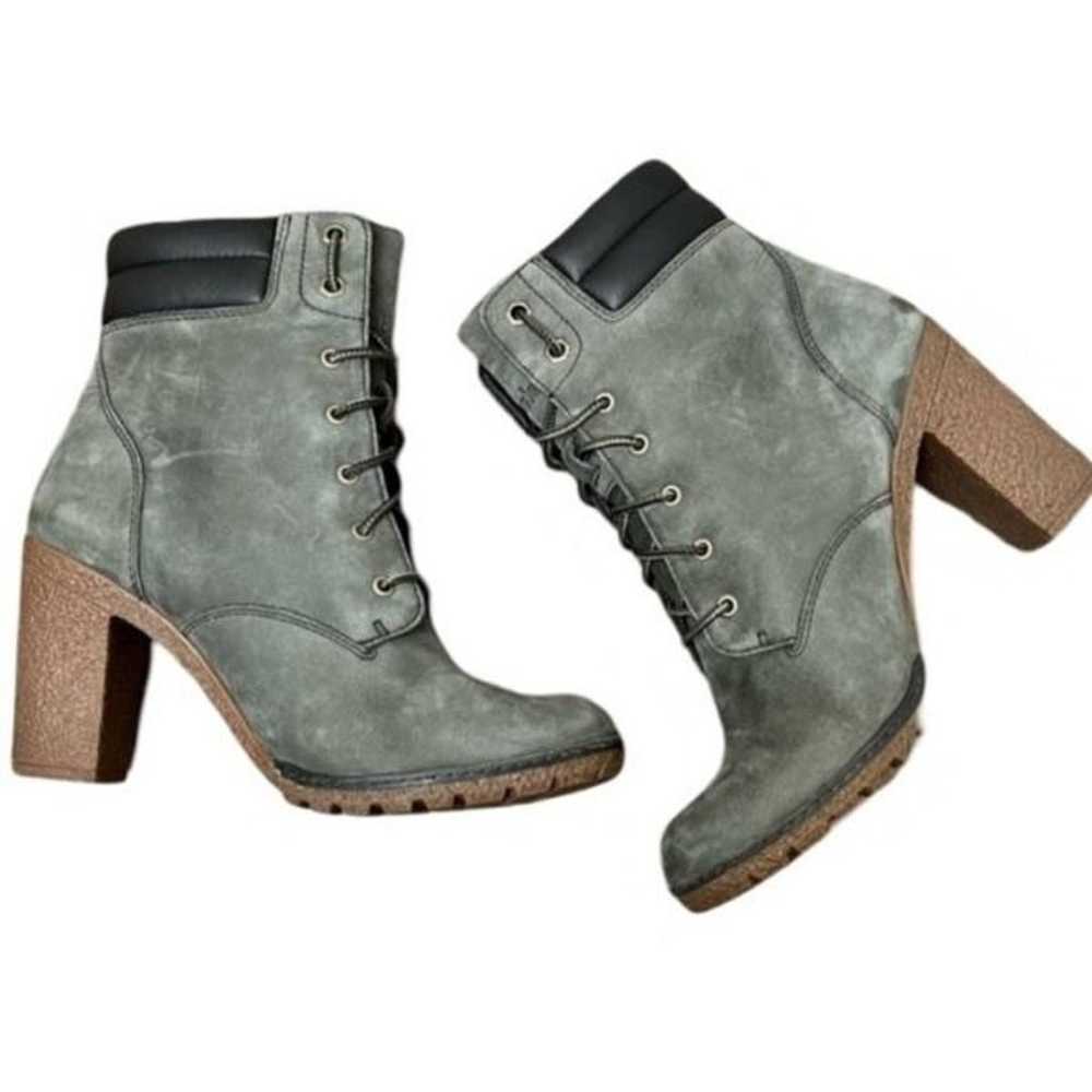 Timberland Women's Tillston Olive Green Leather B… - image 12