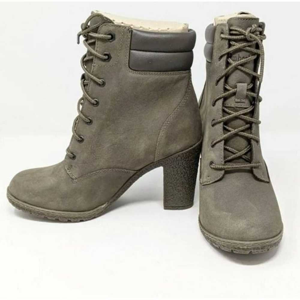 Timberland Women's Tillston Olive Green Leather B… - image 4