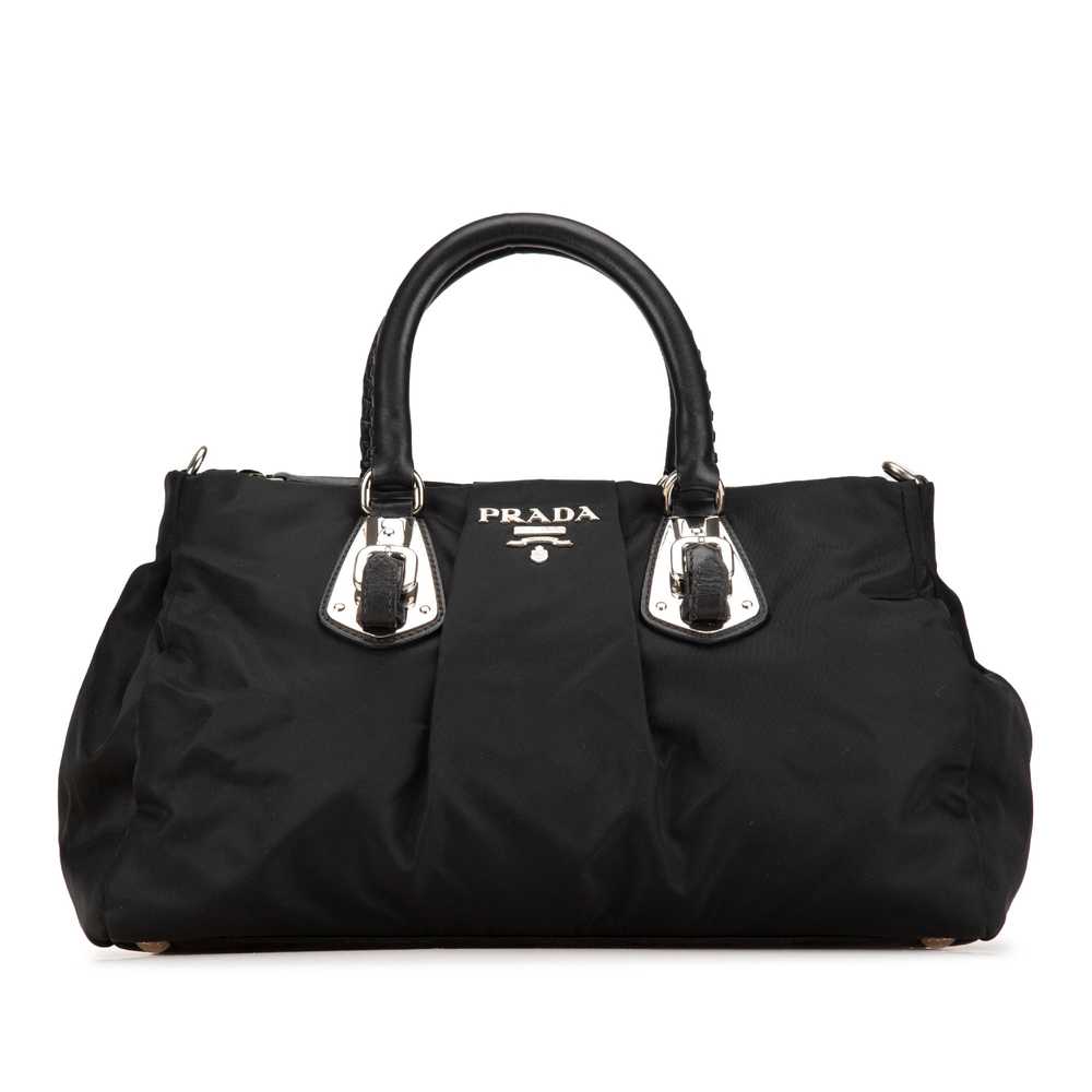 Black Prada Tessuto Satchel - image 1