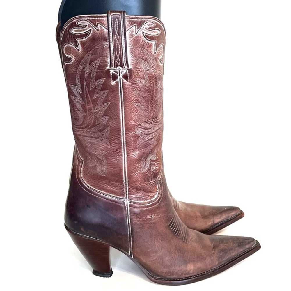 Lucchese Charlie 1 Horse Women Cowboy Boots 8.5B … - image 1