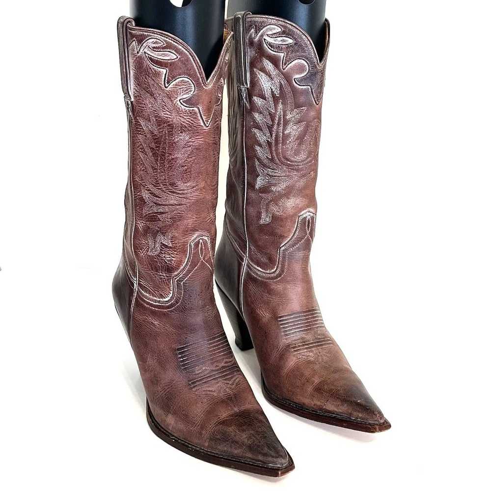 Lucchese Charlie 1 Horse Women Cowboy Boots 8.5B … - image 2