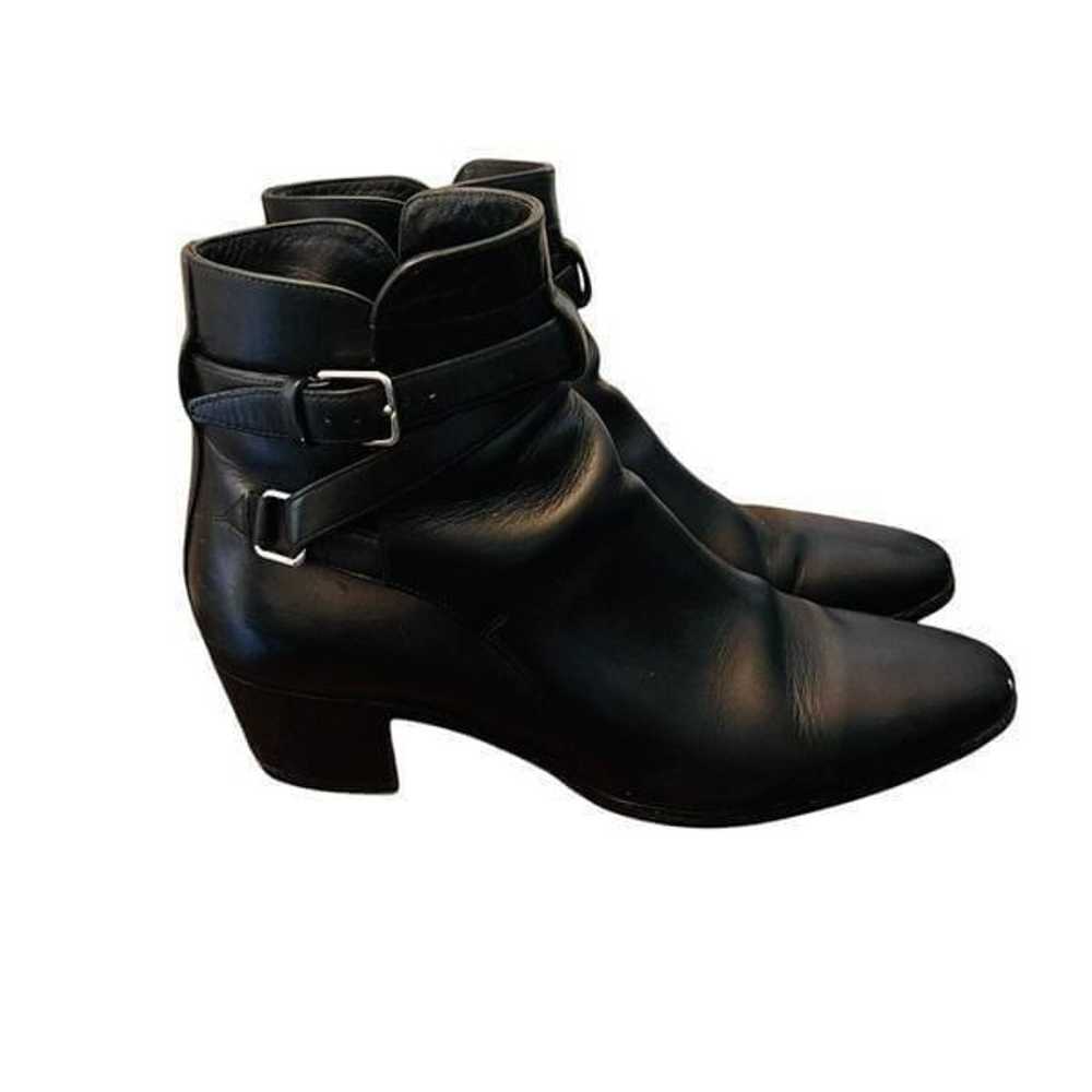 Saint Laurent Blake Jodhpur leather black ankle b… - image 1