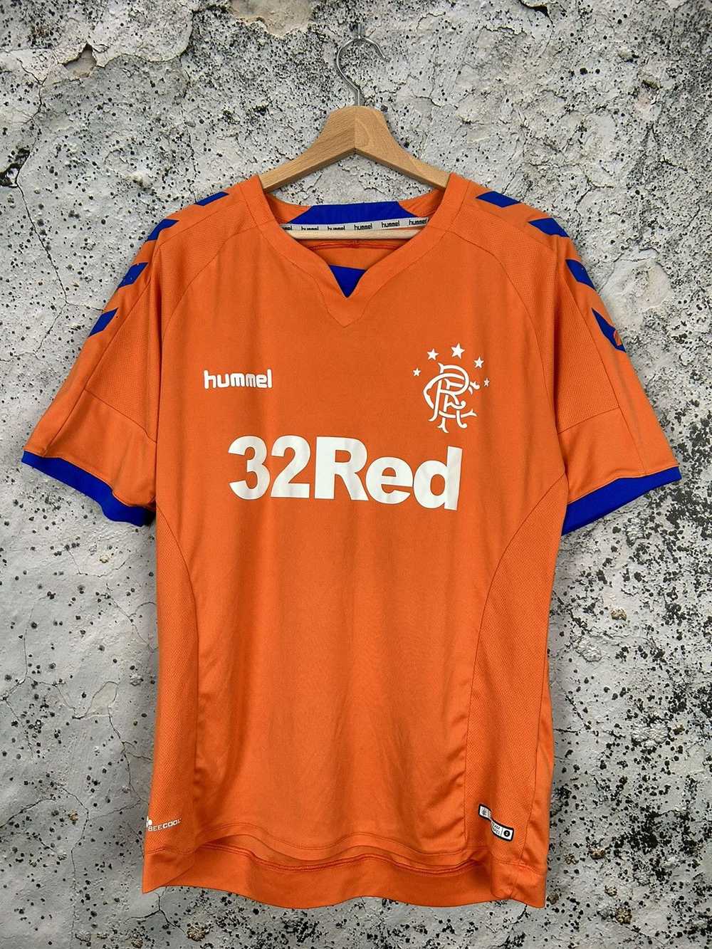 Hummel × Soccer Jersey × Vintage Vintage Glasgow … - image 1