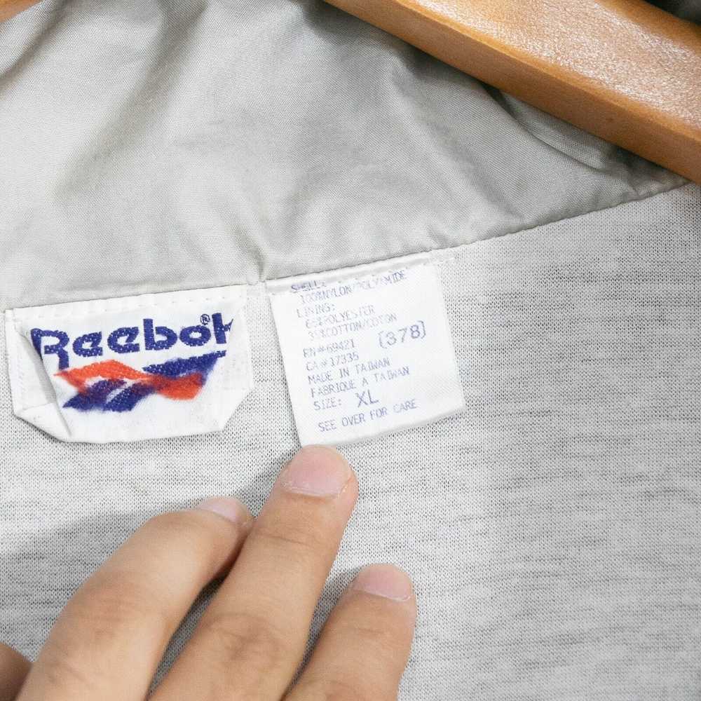 Reebok × Vintage Vintage Reebok Windbreaker Jacke… - image 6