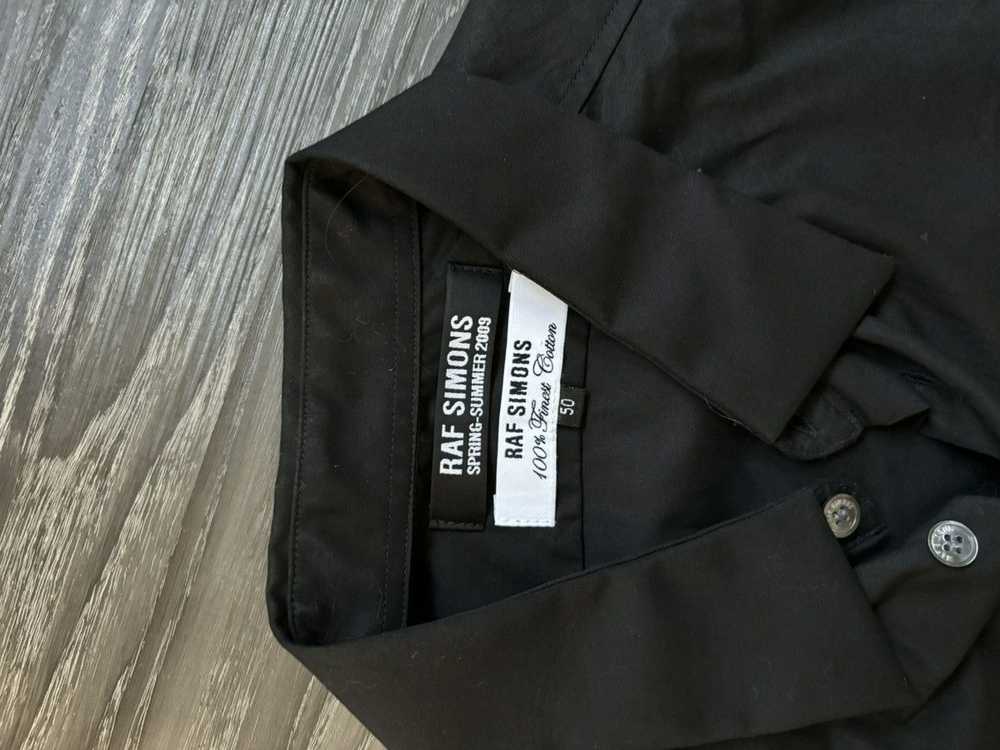 Raf Simons SS03 Darted Dress Up ButtonShirt - image 3