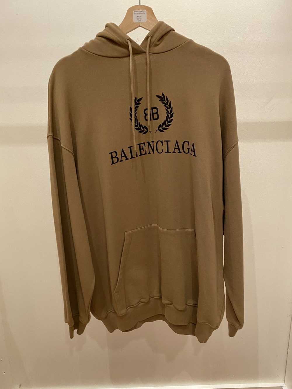 Balenciaga Balenciaga Wreath BB Hoodie - image 1