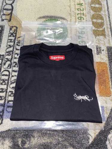 Supreme Supreme Washed Tag S/S Top Black