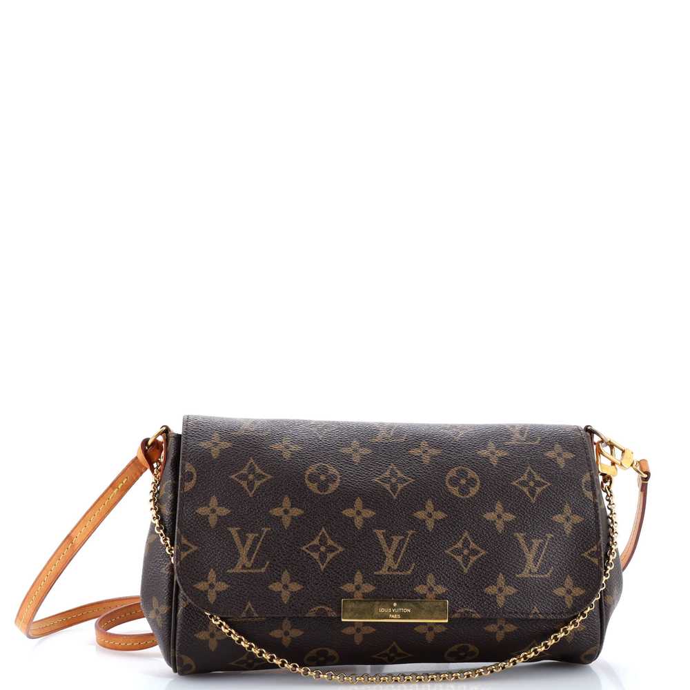 Louis Vuitton Favorite Handbag Monogram Canvas MM - image 1