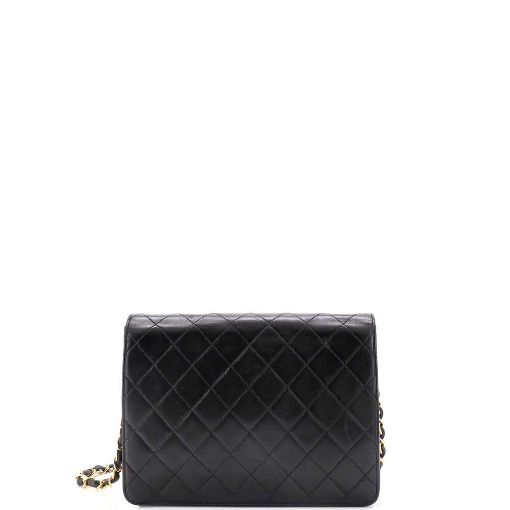 CHANEL Vintage Clutch with Chain Quilted Leather … - image 4