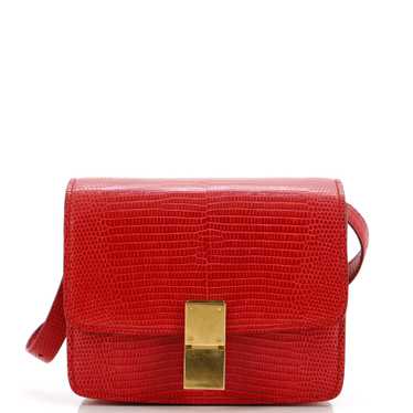 CELINE Classic Box Bag Lizard Small