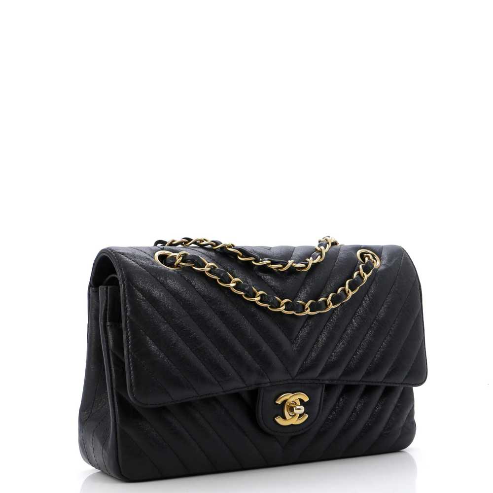 CHANEL Classic Double Flap Bag Chevron Iridescent… - image 2