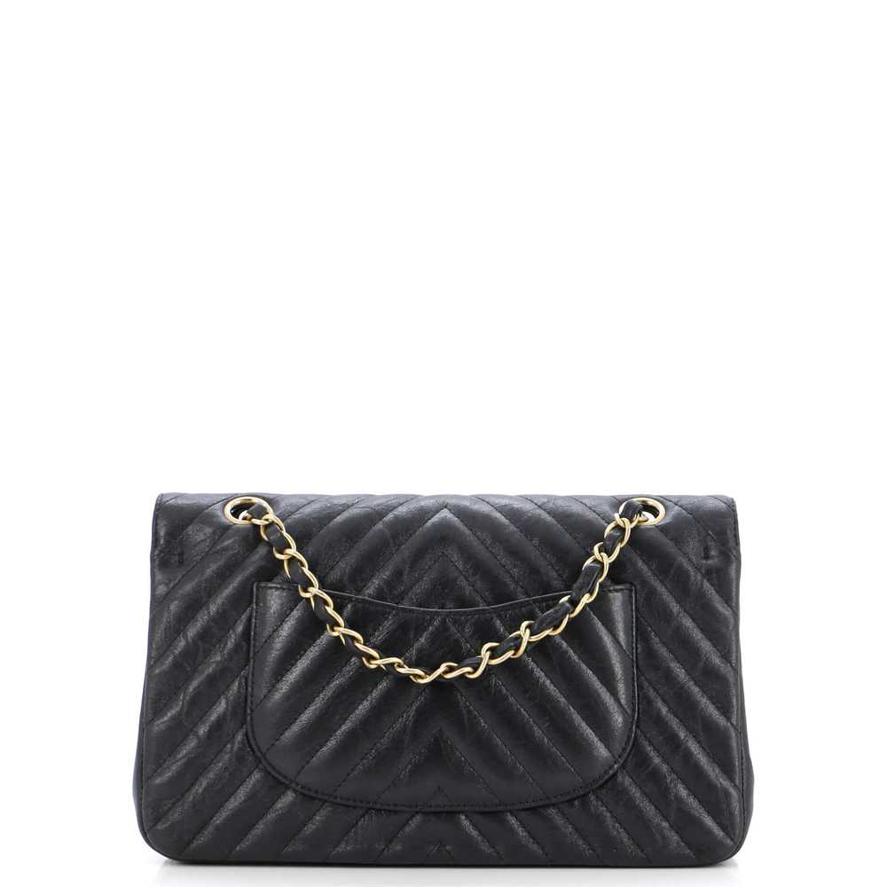 CHANEL Classic Double Flap Bag Chevron Iridescent… - image 3