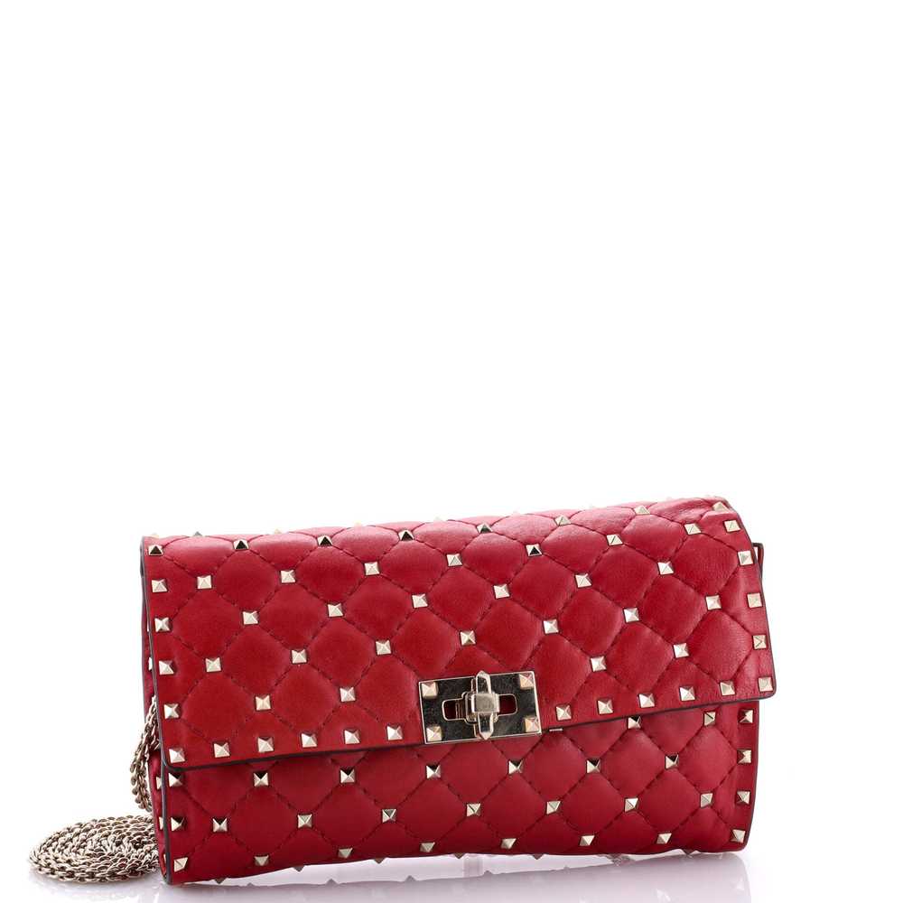 VALENTINO GARAVANI Rockstud Spike Wallet on Chain… - image 2