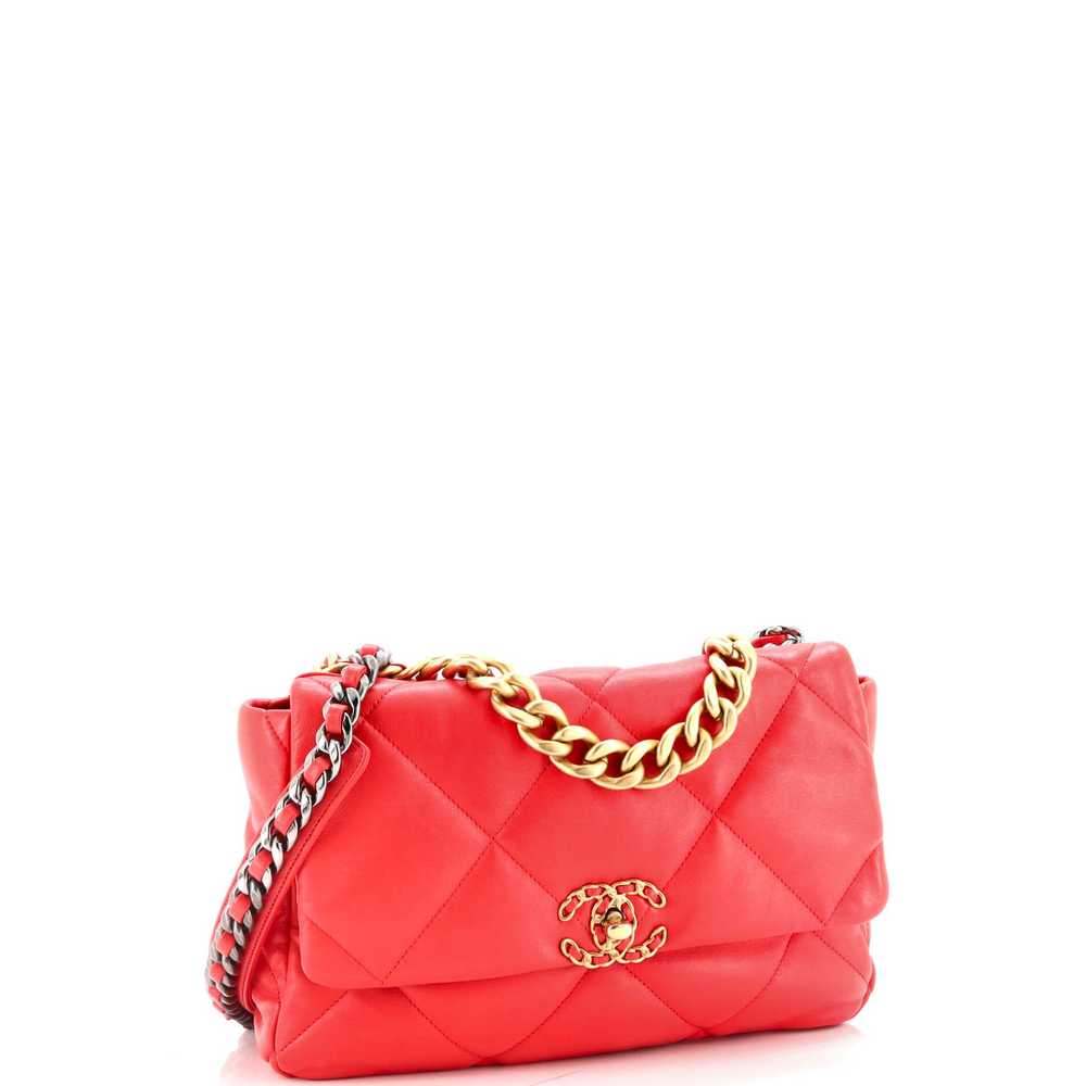 CHANEL 19 Flap Bag Quilted Leather Large - image 3