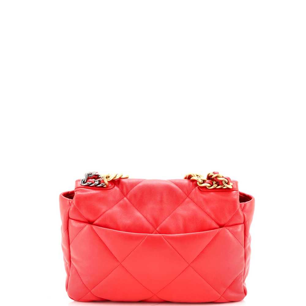 CHANEL 19 Flap Bag Quilted Leather Large - image 4