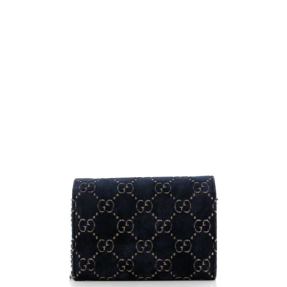 GUCCI Dionysus Chain Wallet GG Velvet Small - image 3