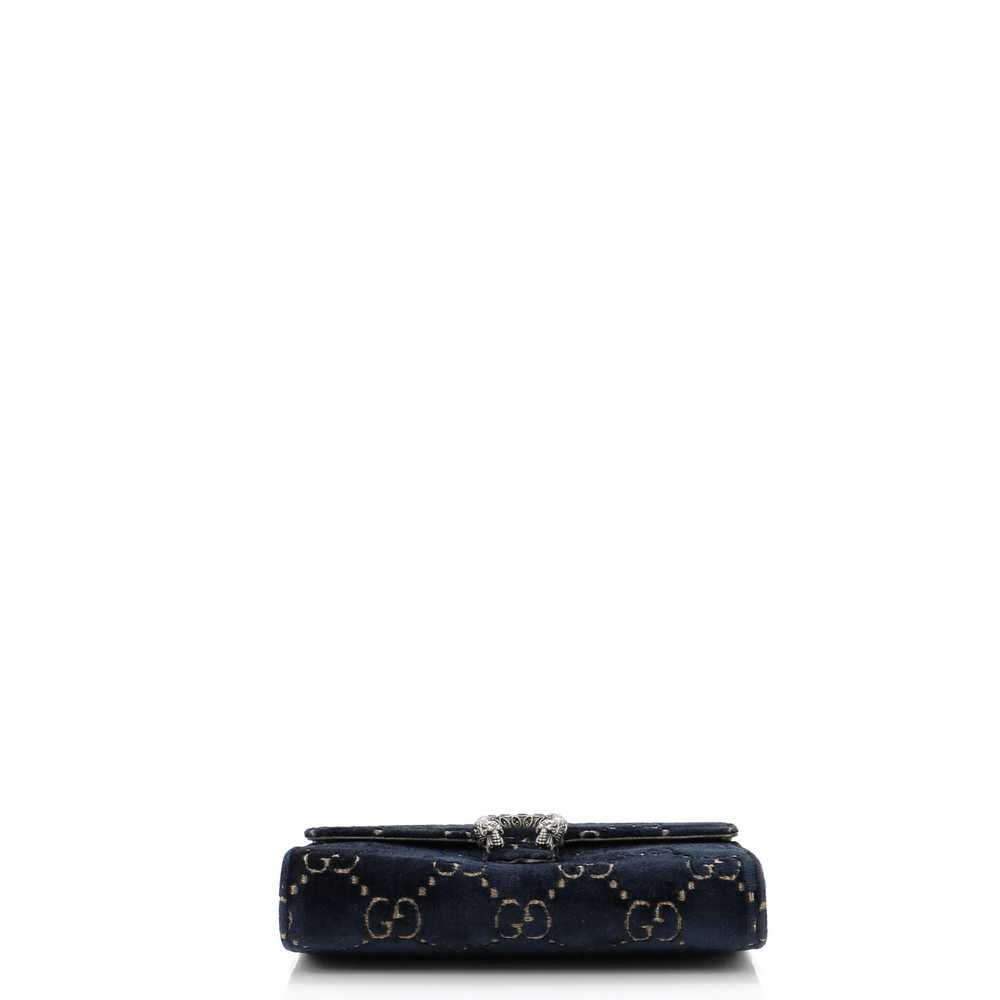 GUCCI Dionysus Chain Wallet GG Velvet Small - image 4