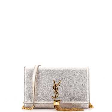 Saint Laurent Classic Monogram Tassel Chain Wallet