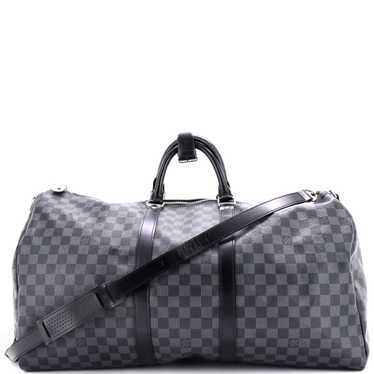 Louis Vuitton Keepall Bandouliere Bag Damier Graph