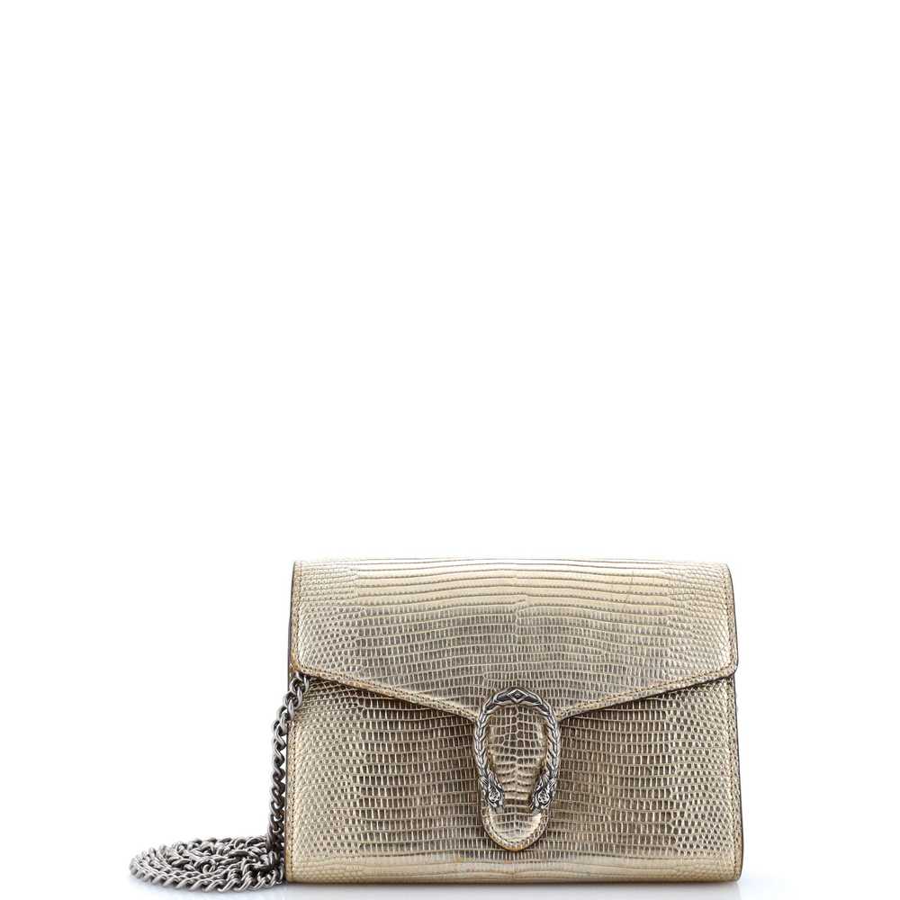 GUCCI Dionysus Chain Wallet Lizard Small - image 1