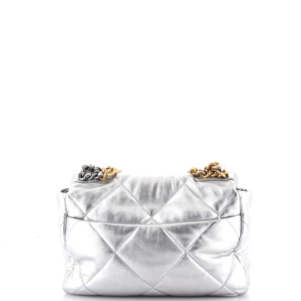 CHANEL 19 Flap Bag Quilted Leather Large - image 3