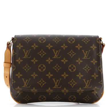 Louis Vuitton Musette Tango Handbag Monogram Canv… - image 1