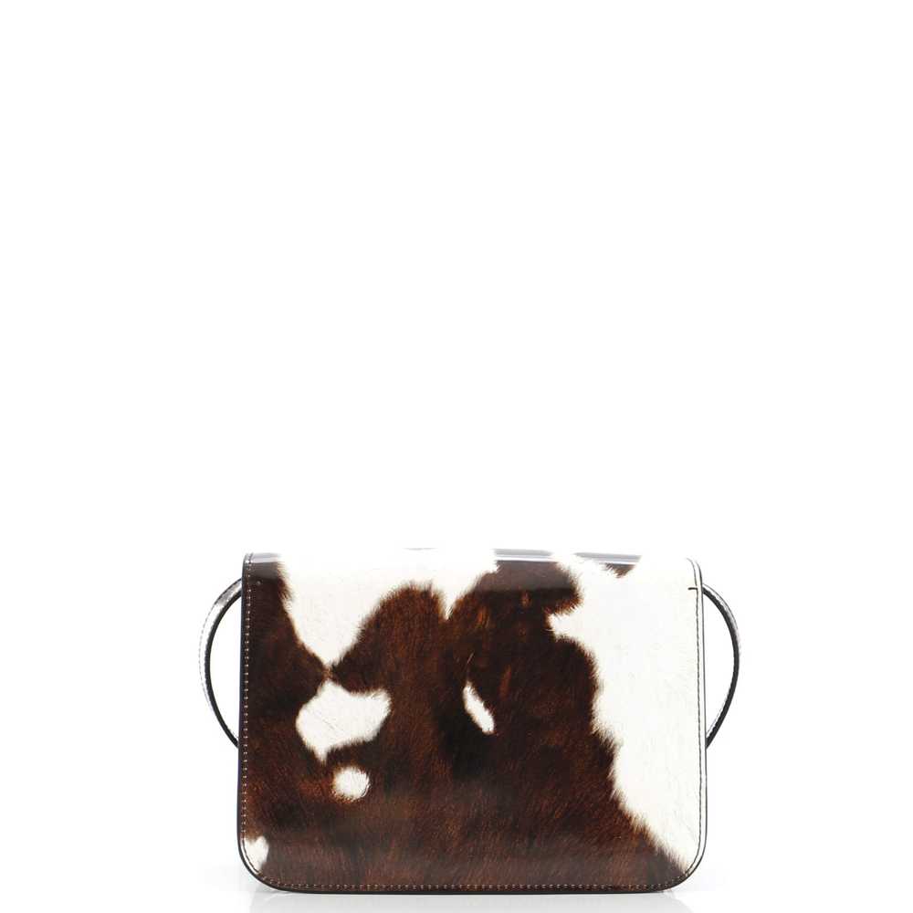 Burberry TB Flap Bag Printed Patent Small - image 3