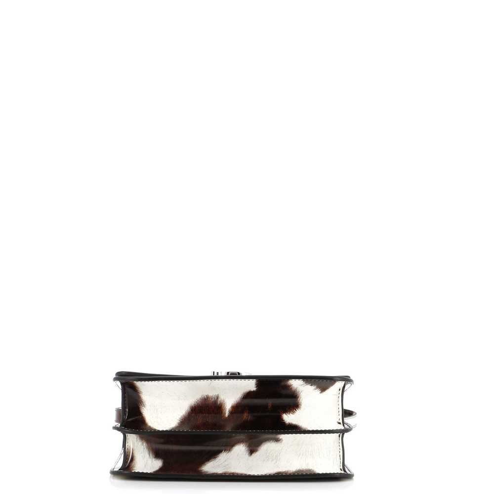 Burberry TB Flap Bag Printed Patent Small - image 4