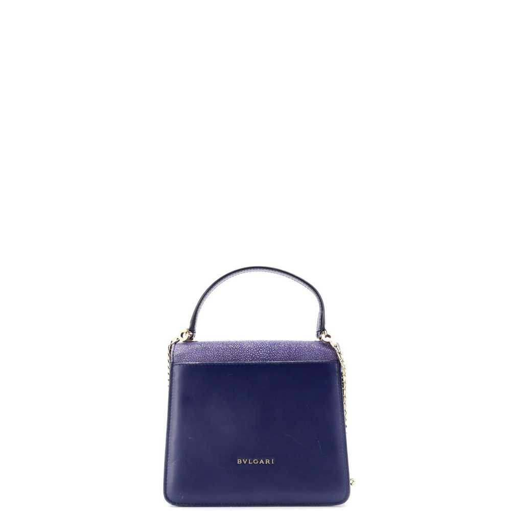 BVLGARI Serpenti Forever Top Handle Bag Leather a… - image 3