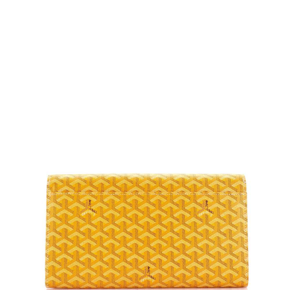 GOYARD Monte Carlo Clutch Coated Canvas MM - image 3