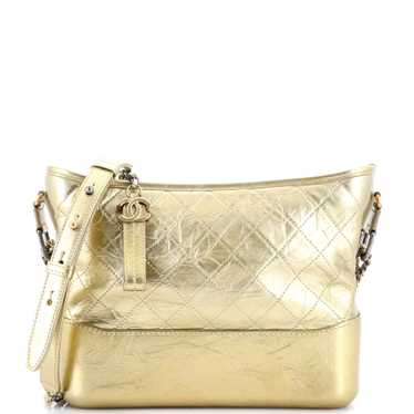 CHANEL Gabrielle Hobo Quilted Aged Calfskin Medium