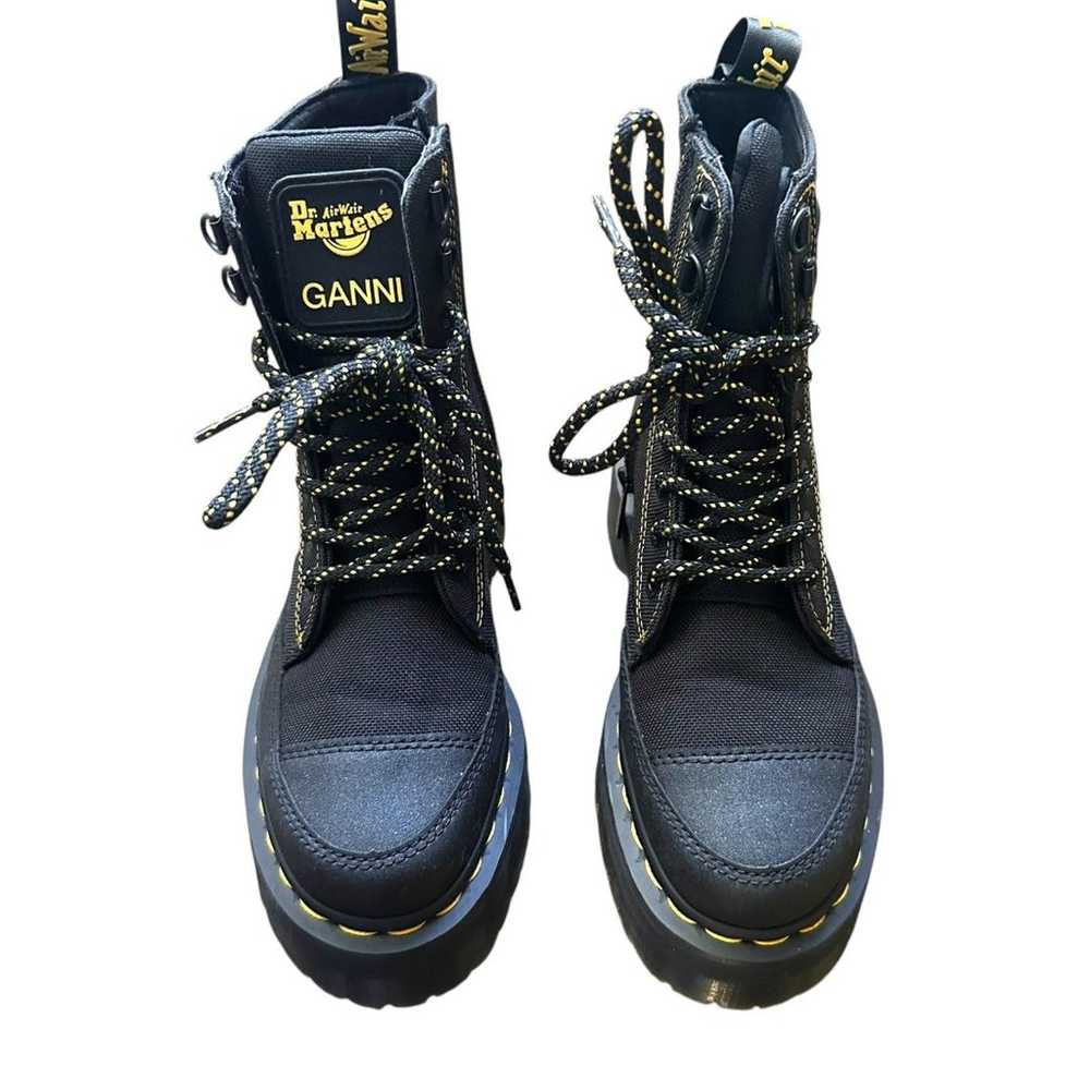 DR MARTENS X GANNI Jadon Platform Lace Up Boots S… - image 4