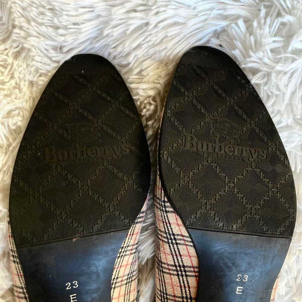 "Vintage" BURBERRY OF LONDON Burberry Pumps 23E - image 10