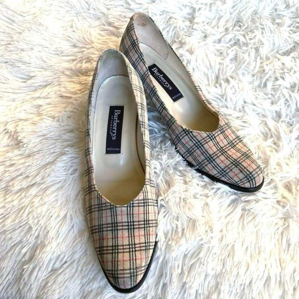 "Vintage" BURBERRY OF LONDON Burberry Pumps 23E - image 2