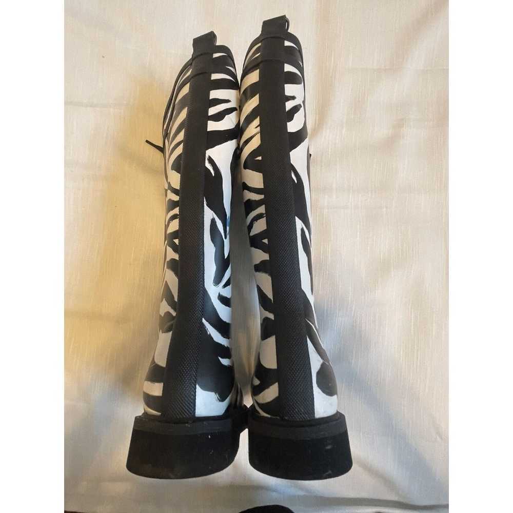 Off-white c/o Virgil Abloh Zebra Print Riding Rub… - image 5