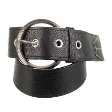 Prada Black Circle Belt