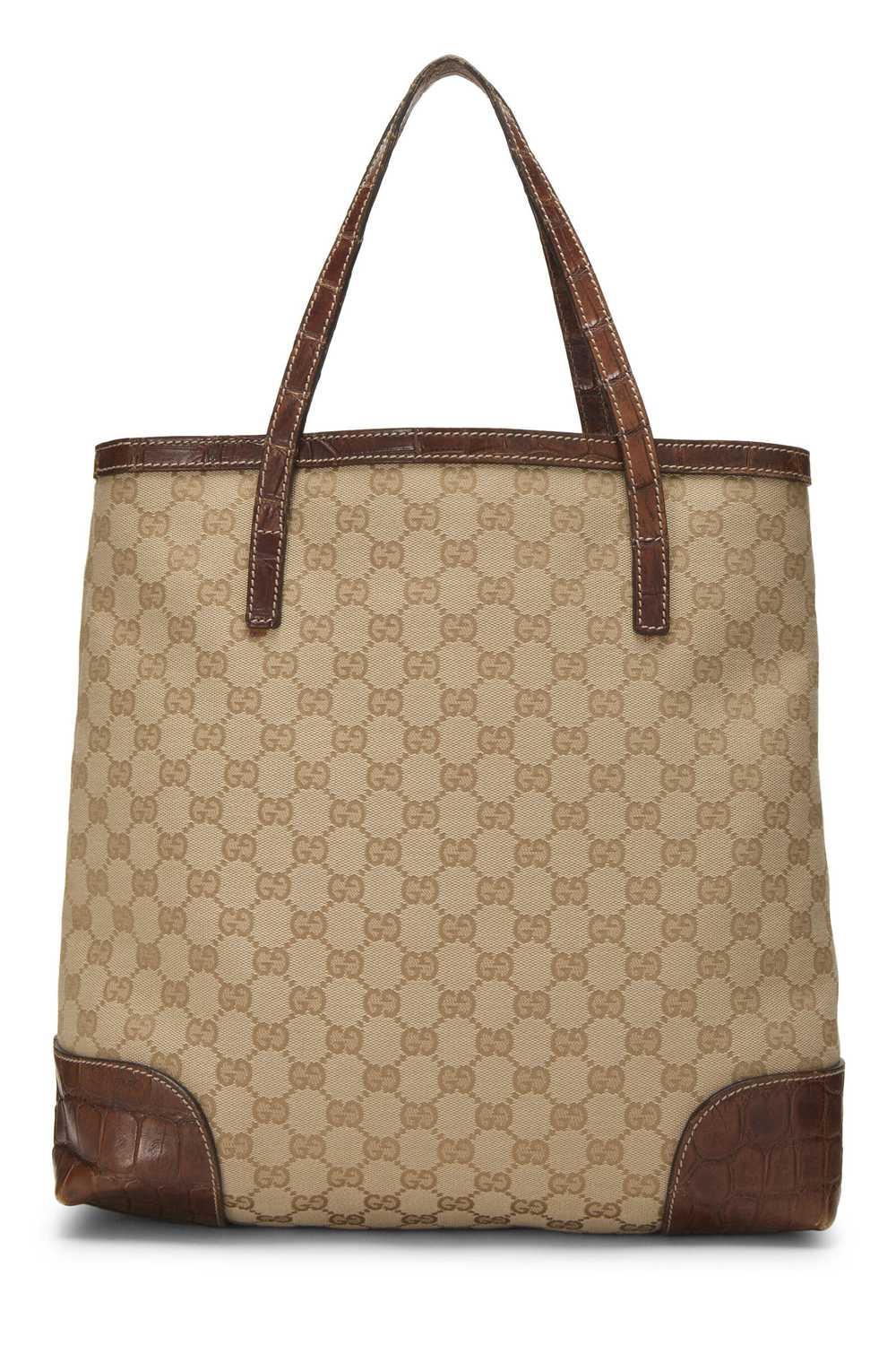 Original GG Canvas Tote Send in SMS Send in Email… - image 4