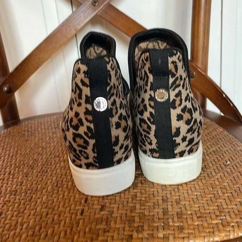 Steve Madden Loxer knit leopard pull on sneaker 8 - image 4