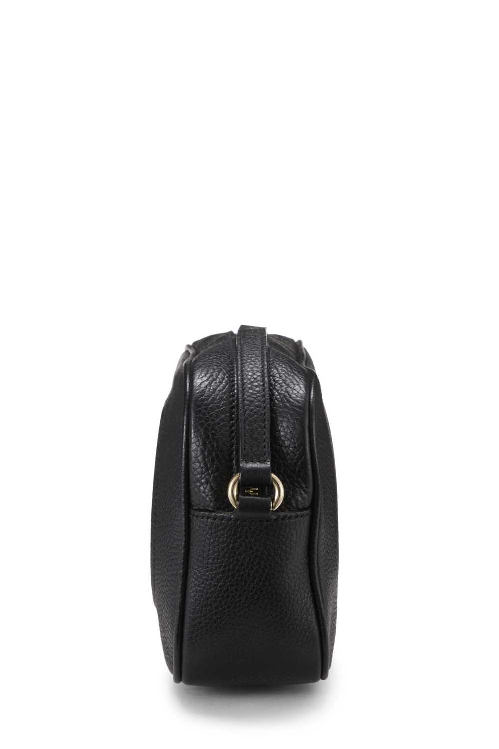 Black Leather Soho Disco Bag Send in SMS Send in … - image 3