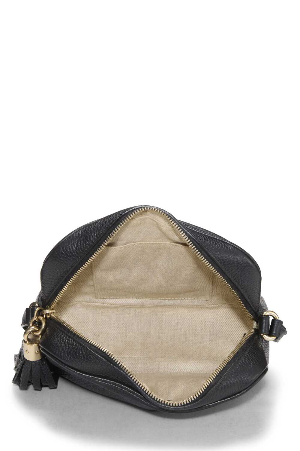 Black Leather Soho Disco Bag Send in SMS Send in … - image 6