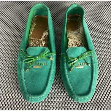 Ted Baker London Parnell Flat Shoes Womens 10 Turq